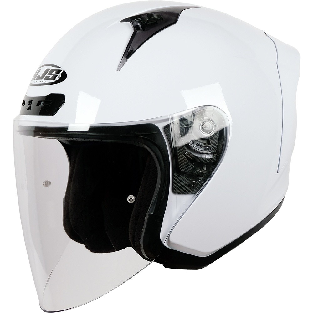 NJS KRONOZ White - Helm Half Face NJS Kronoz Kronoz Polos Kronoz NJS Helm Polos NJS Polos SNI