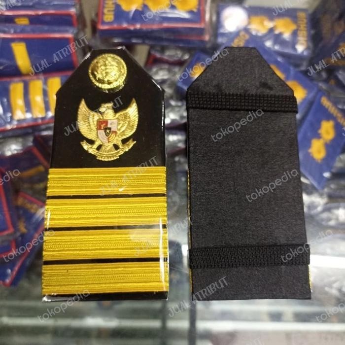 Evolet PDU GARUDA Pangkat Epolet Pelaut Kplp Pelayaran Strip 1 2 3 4