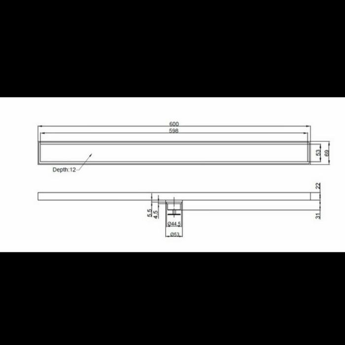 Terhemat Floor Drain Fd Toto E3Fd