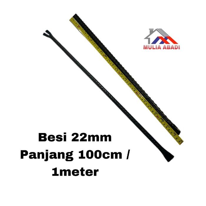 Linggis Besar 1 Meter 22Mm /Linggis Pencabut Paku /Linggis 100Cm #Gratisongkir