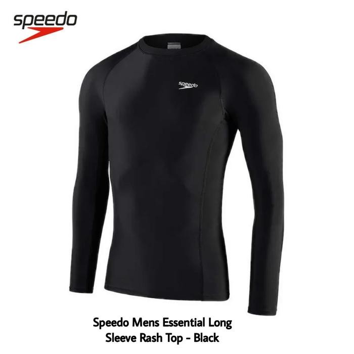 Baju Renang Pria Dewasa Speedo - Long Sleeve Rash Top - Ack