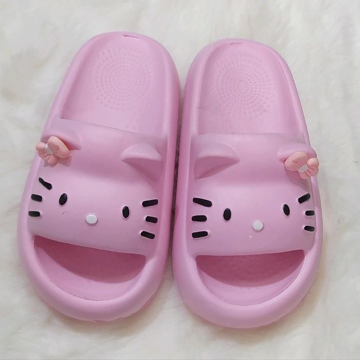 DULUX New sandal anak Perempuan sandal selop Lucu karakter hello kitty sandal baim fuji anak