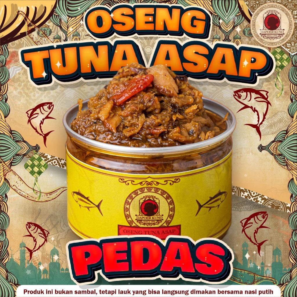 

CPT - Oseng Tuna Asap Pedas Dapoer Kuno 250gr Praktis