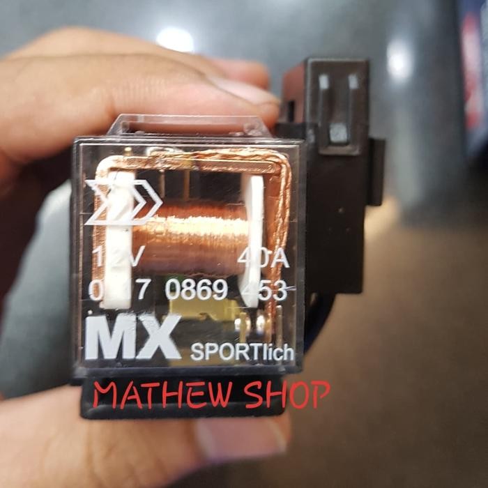 Relay Set Klakson Mx / Kabel Set Klakson / Kabel Relay Mx / Relay Mx Baru
