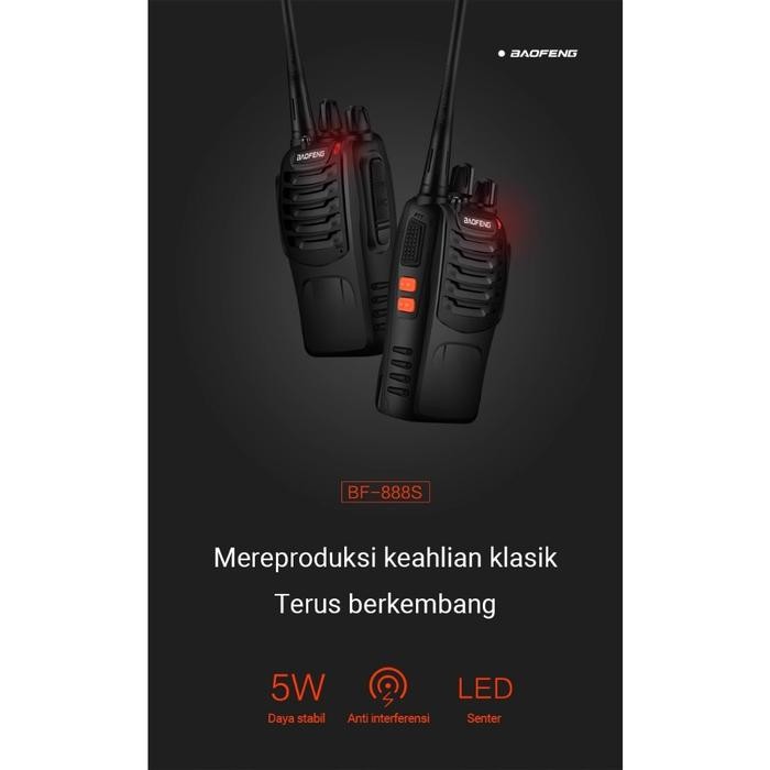 JTTOP" HANDY TALKY RADIO JARAK JAUH 10KM 2800MAH / WLAN HANDY TALKY WATERPROOF PORTABLE WITH CHARGER