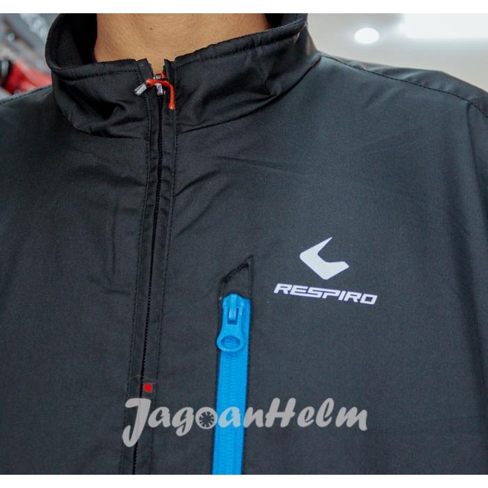 Respiro Jaket Flexo Black Respiro Motor Jacket Flexo