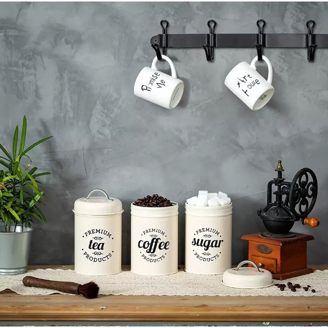 Wadah Gula Kopi Teh Biru / Wadah Gula Estetik / Tempat Gula Kopi Teh 3in1