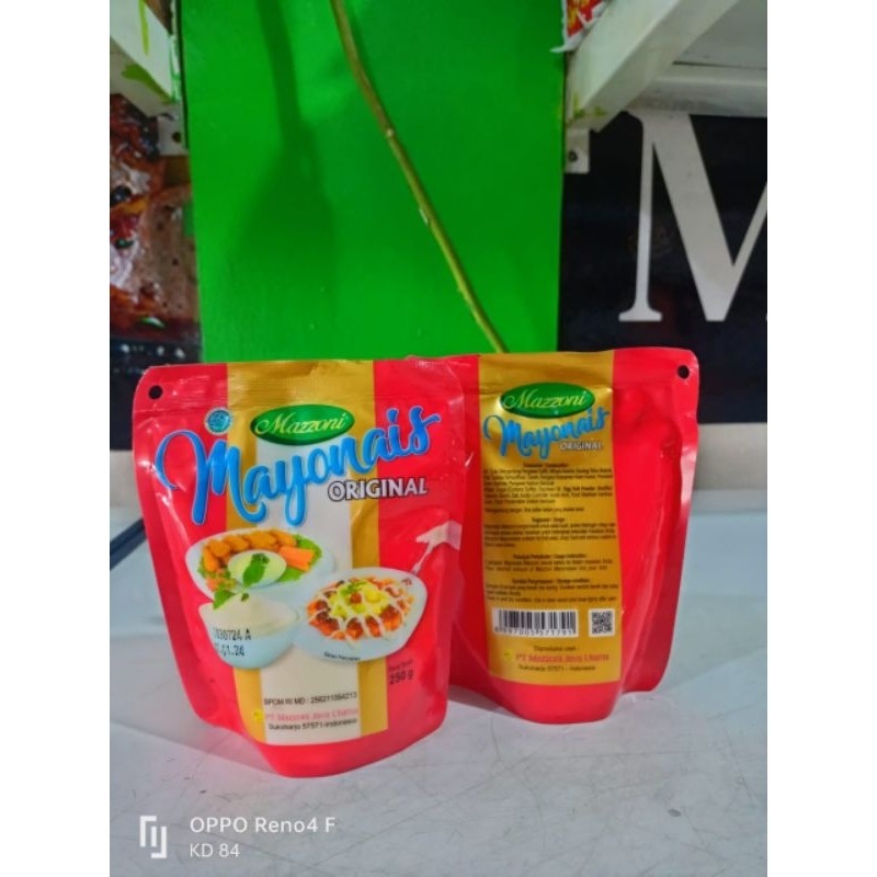 

Konter Makanan Mazzoni Mayonais 250 Gram