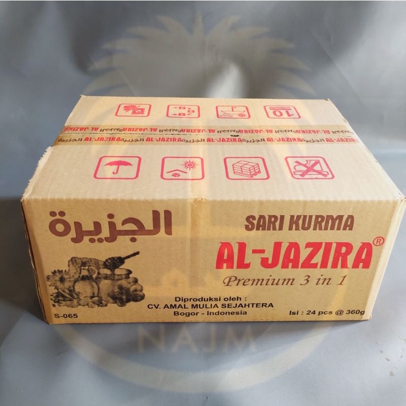

Sensasi Lezat Sari Kurma Al-Jazira Premium 3 In 1 [ Spesial Shopee! ] Plus Madu Dan Zaitun Sekarton