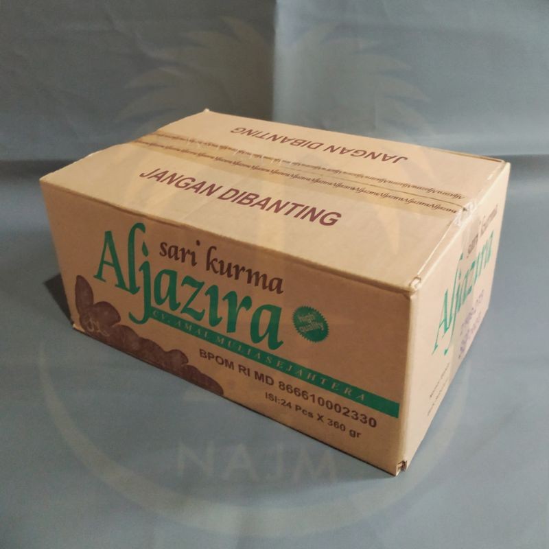 

Sensasi Lezat Sari Kurma Aljazira @1Box