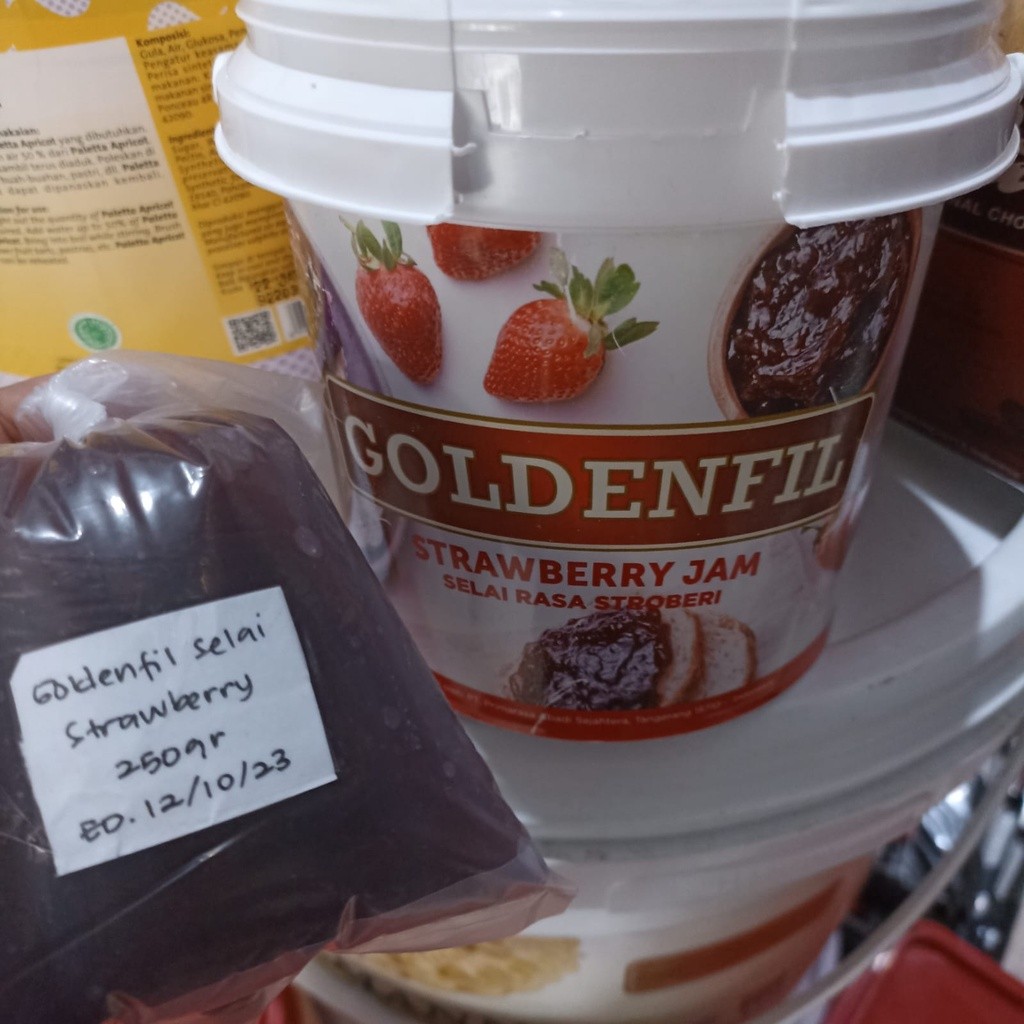 

Konter Makanan [Repack 250Gr] Goldenfil Jam Selai Goldenfil 250Gr - Repack