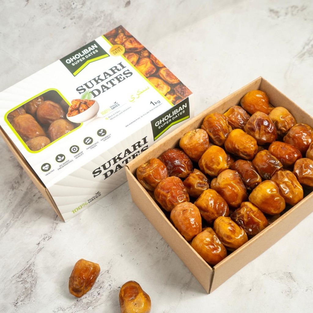 

Konter Makanan Kurma Sukari Gholiban Super Premium Kemasan 500Gr Dan 1Kg