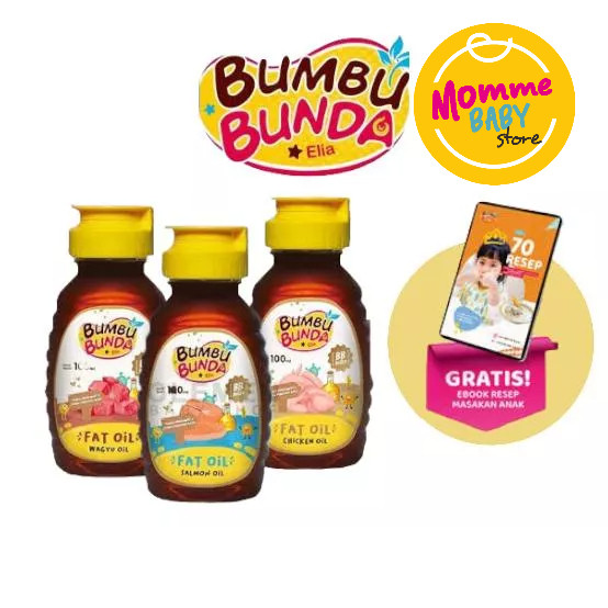 

Konter Makanan Bumbu Bunda Chicken Fat Oil / Beef Fat Oil / Minyak Mpasi / Bb Booster Mpasi Prohe