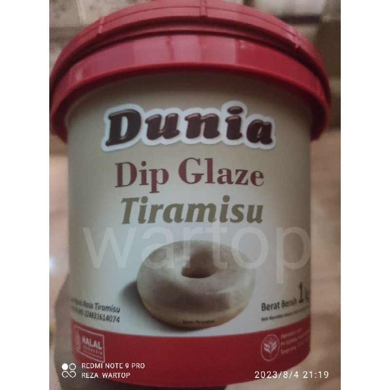

Sensasi Lezat Dunia Plaza Dip Glaze 1Kg