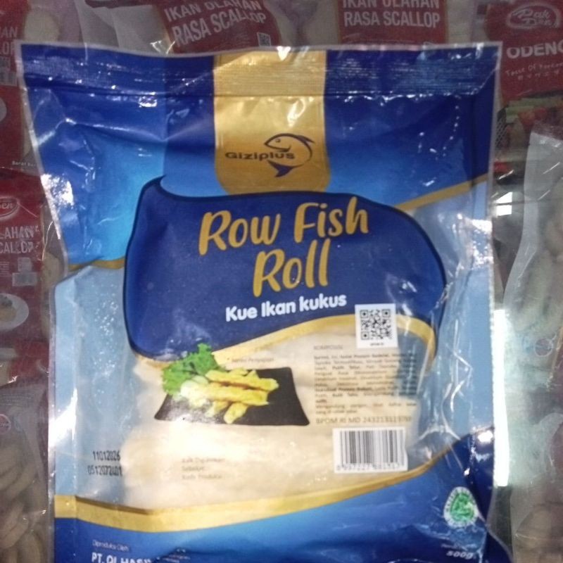 

Konter Makanan Giziplus Fish Roll 500Gr