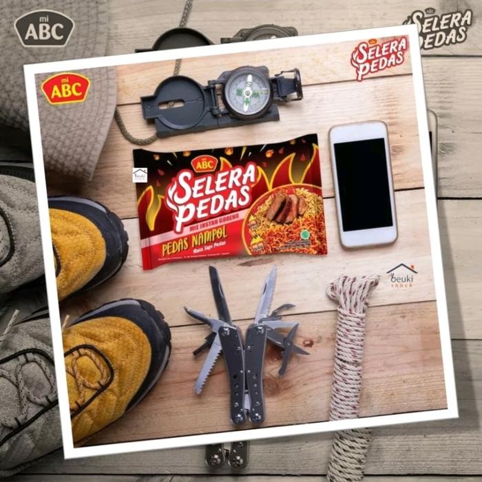 

Kualitas No1 Mie Abc Selera Pedas Mi Instan Goreng Rasa Sapi Pedas 1 Dus 40 Pc