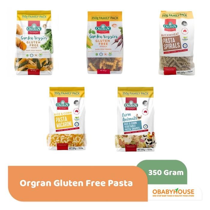 

Ready Orgran Gluten Free Pasta 350 Gr