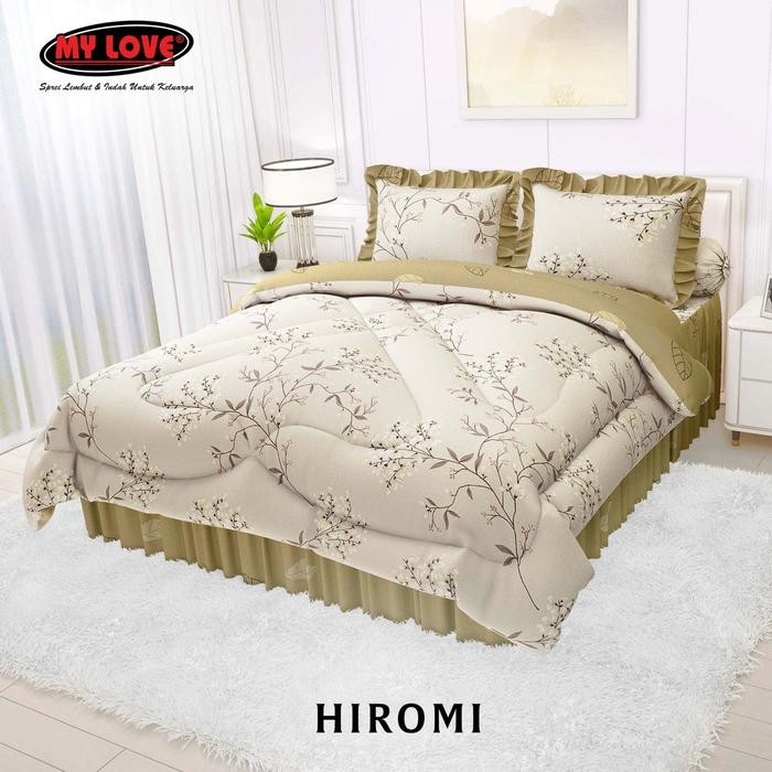 Bedcover Set 180x200 My Love Rumbai / Bed Cover My Love Rumbay 180x200