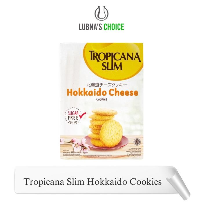 

Tropicana Slim Hokkaido Cheese Cookies - Biskuit Diet Rendah Kalori New
