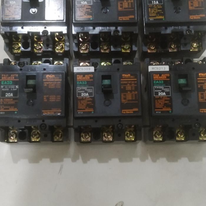Mccb Breker Nfb Fuji Electric 10A,20A,30A 3P Baru