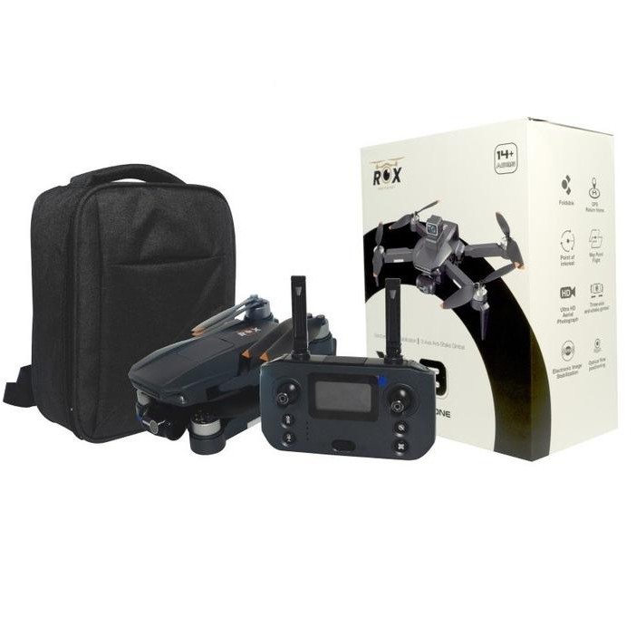 Drone ROX X9 GPS 3-Axis Gimbal Camera 4K RC Quadcopter - Drone ROX X9
