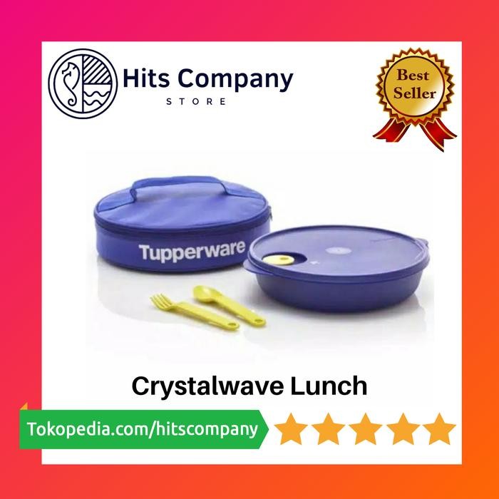 Large Crystalwave Lunch Set