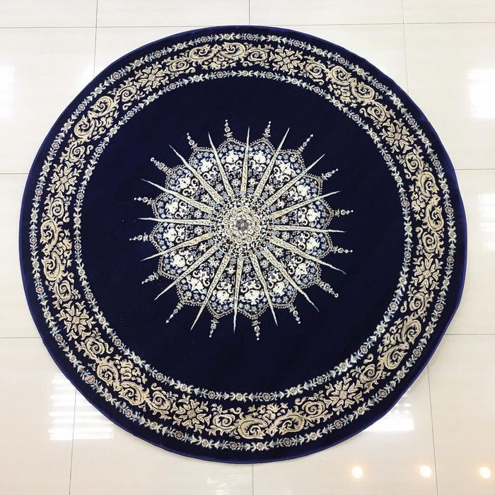 karpet bulat turki halus dan tebal