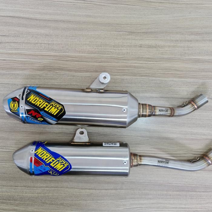 KNALPOT NORIFUMI SLIPON NR 2TAK NINJA MODIF GRATIS ONGKIR