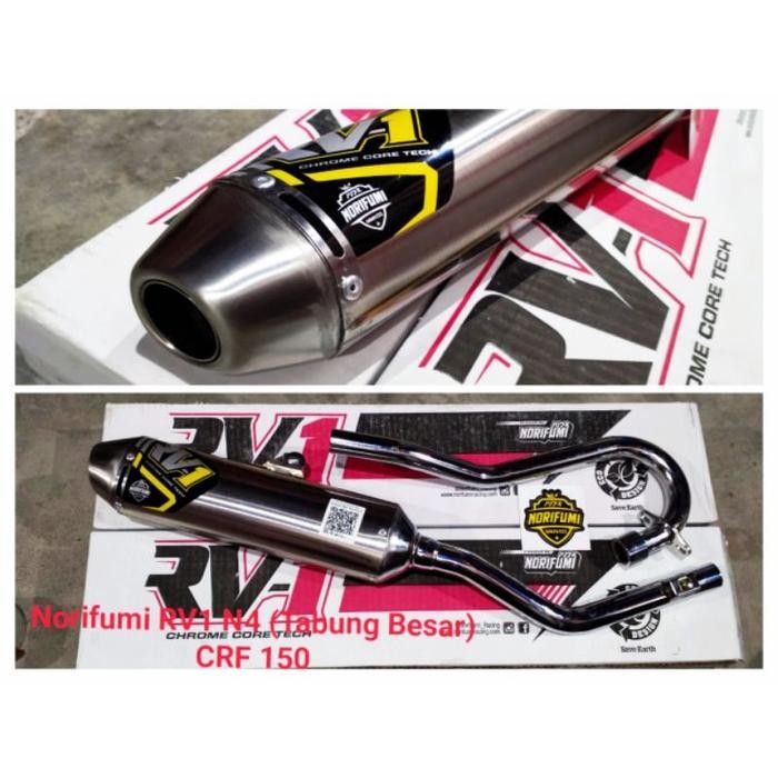 KNALPOT NORIFUMI RV1 N4 KLX CRF ORIGINAL