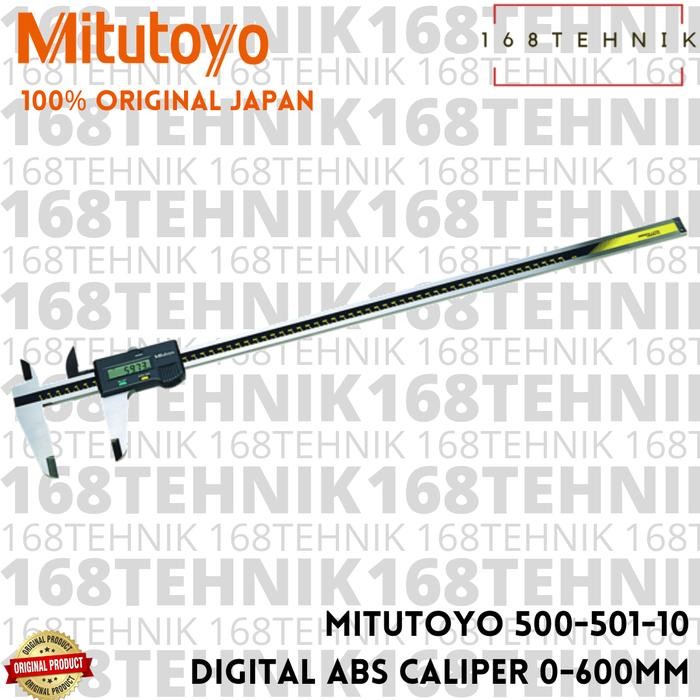 MITUTOYO DIGITAL CALIPER 600MM MITUTOYO 500-501-10 SIGMAT DIGITAL 24" GRATIS ONGKIR