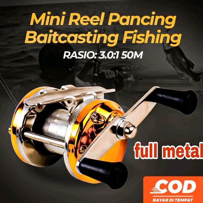 Galma rell troling mini katrol mini kerekan troling kerekan pancing rell pancing rel pancing