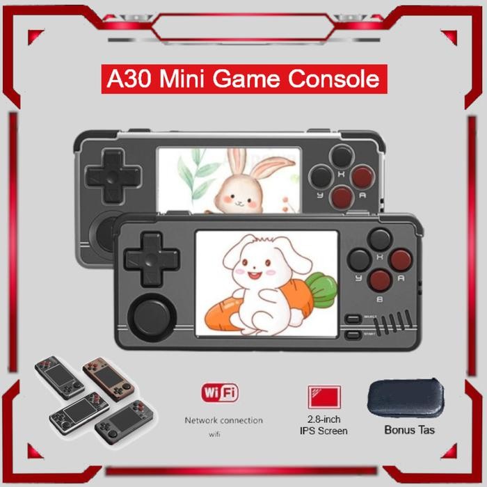 A30 Retro Handheld Video Game Console Classic Game PS1 Mini Portable