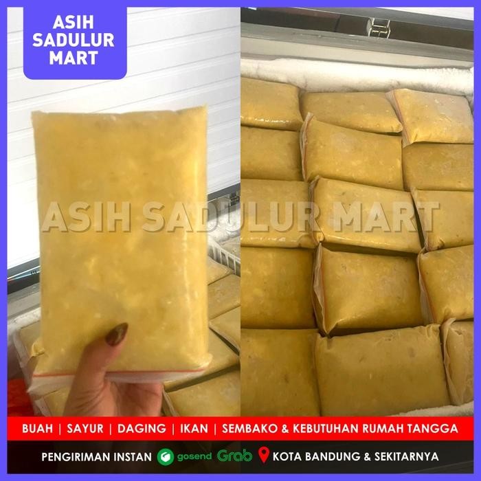 

Daging Durian Montong Frozen 1kg Promo Buah Beku Bandung New