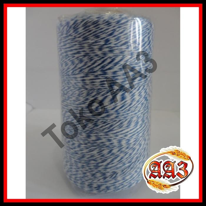 karungaa3 Benang jahit karung plaik beras warna biru putih