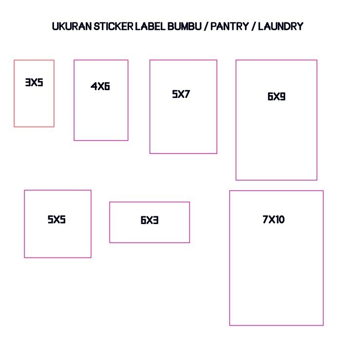 

(Allthebest) STICKER LABEL BUMBU DAPUR AESTHETIC / PANTRY/ LAUNDRY (STICKER AJA)
