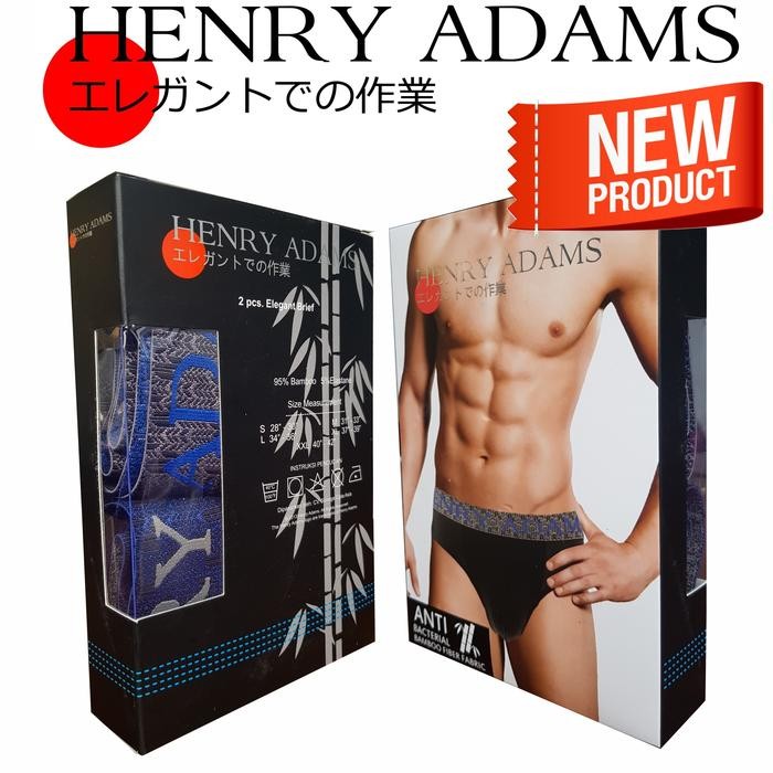 Henry Adams Celana Dalam Bambo 2/1 Motif Batik