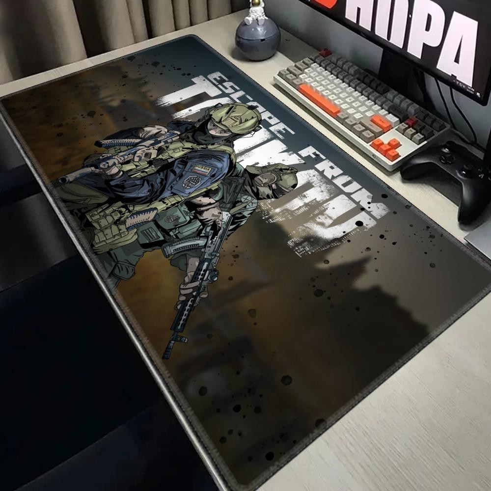 Escape From Tarkov Mousepad Gamer Deskmat Mouse Pad 900X400 Desktop Accessories Xxl Gaming Anime