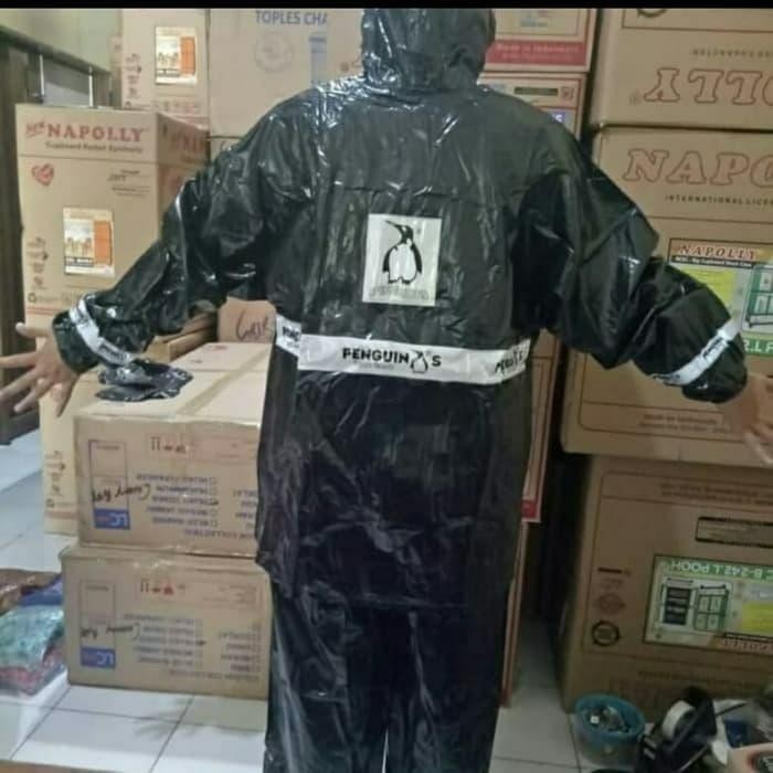 grosir jas hujan penguin penguins p 333 jumbo xxxl jaket celana