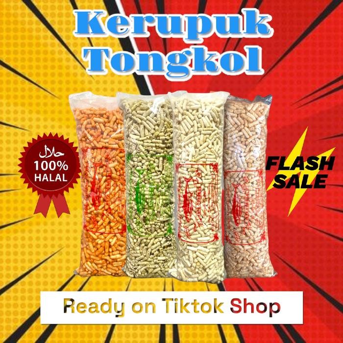 

(1KG) Kerupuk Tongkol atau Stik Tongkol Cemilan Snack Food Keripik Pedas Kerupuk Food Makanan
