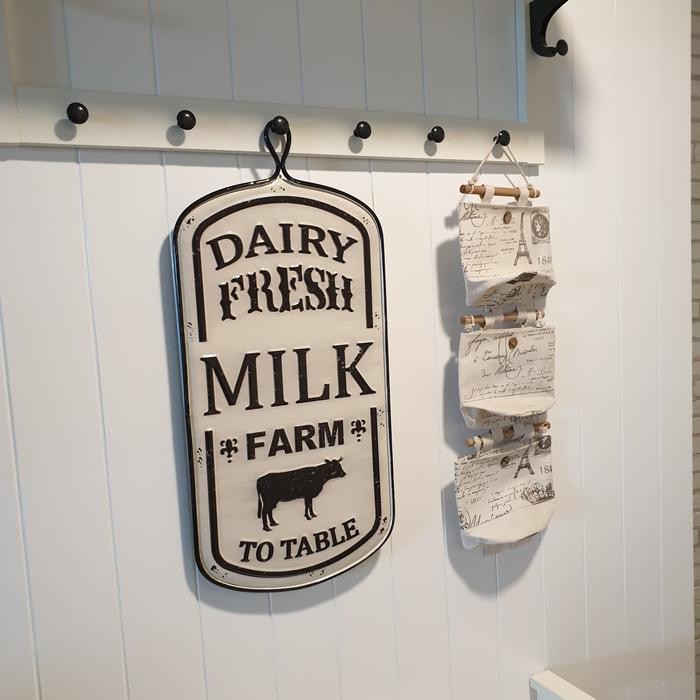 Stok Baru Wall Decoration Dekorasi Interior Dinding Vintage Rustic Dapur Cafe