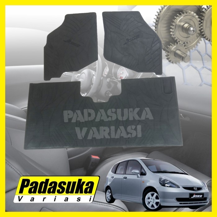 (Allthebest) Karpet Karet Jazz Karpet Honda Jazz 2004 Karpet Honda Jazz 2005 GD3
