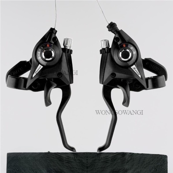 Shifter 7 Speed Set Handle Rem Pengatur Pemindah Gear Gigi Sepeda #Gratisongkir