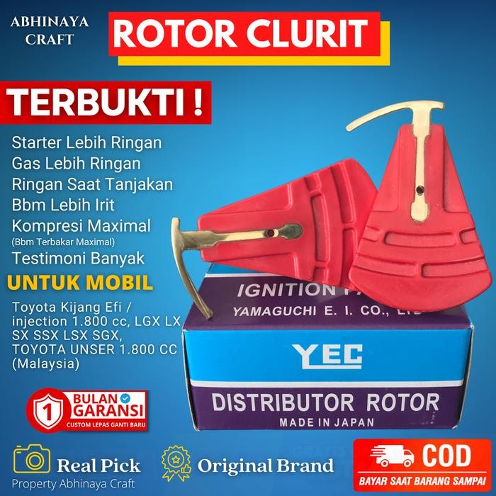 Rotor Clurit Pacul Celurit Kijang Kapsul 7K Efi 1.8 Krista LGX INJEKSI