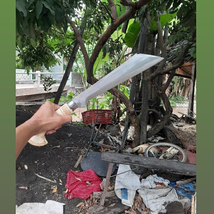 PARANG GOLOK BABAT POTONG KAYU BAMBU POHON PAKSI GAGANG SONOKELING