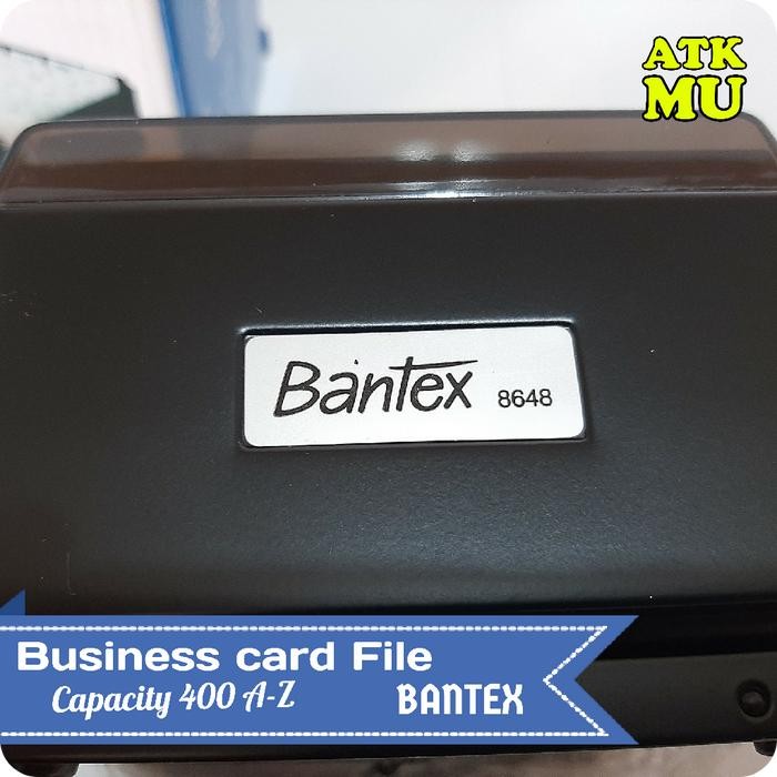 

Business Card Cases File Kapasitas 400 A-Z Bantex 8648