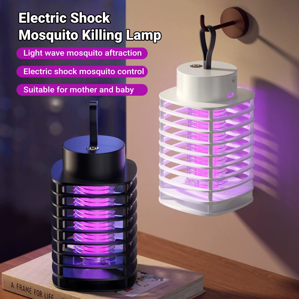 Mosquito Killer Lamp Usb Rechargeable Electric Shock Insect Trap Fly Zapper Insect Killer Repellent