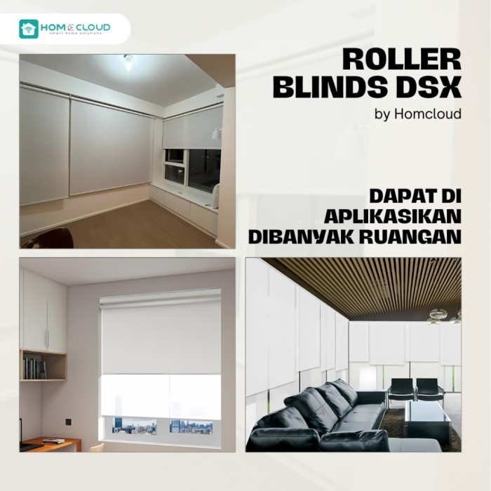 Roller Blinds Dsx Otomatis Roller Blinds Elektrik Tirai Blinds Gorden Kantor Tirai Jendela Noncustom