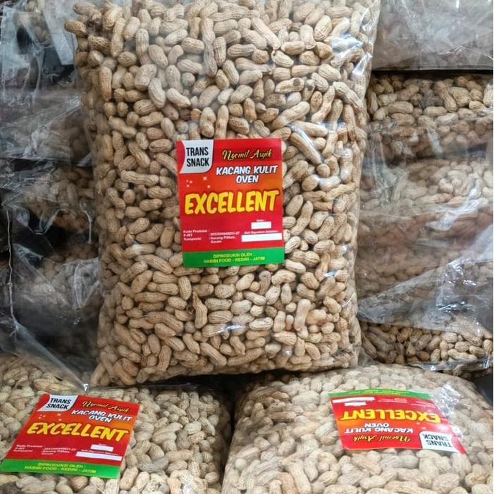 

Kacang Kulit Oven 1Kg Gurih Asin Renyah Premium Camilan Kacang Kulit Gurih Jumbo