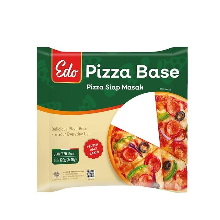 

JTTOP" EDO PIZZA BASE 120 GR PIZZA SIAP MASAK
