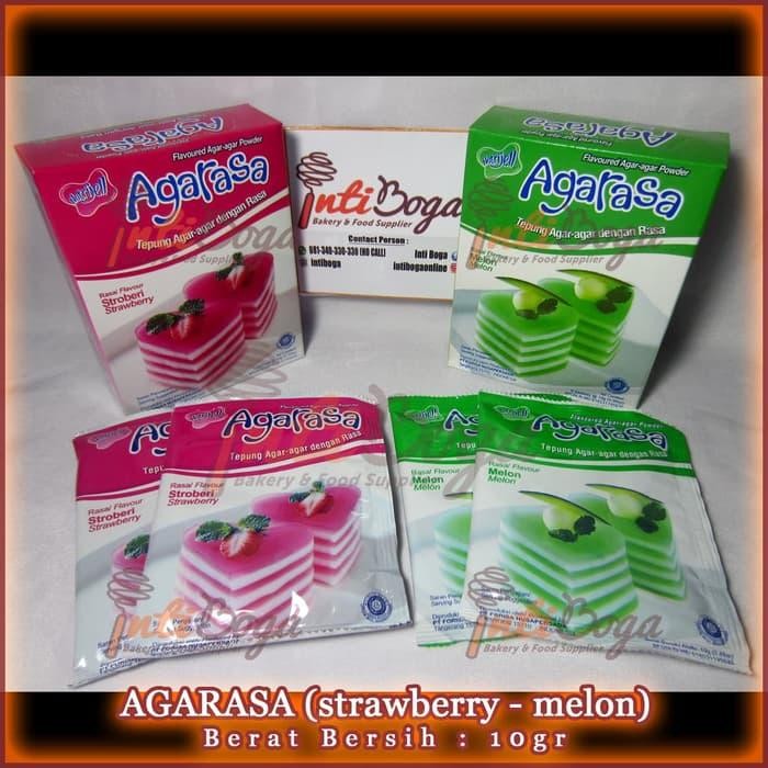 

JTTOP" AGARASA GROSIR (BOX ISI 6) (STRAWBERRY - MELON - VANILLA - COKLAT)